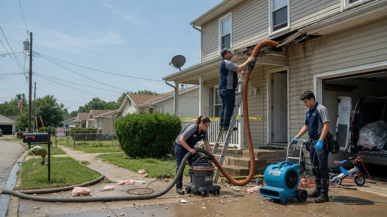 Water Damage Restoration in Fredericksburg, IA near me